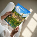 Bakewell #2 Travel Poster - A4 print held in hand