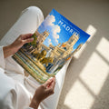 Madrid #4 Travel Poster - A4 print held in hand