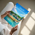 South Queensferry Travel Poster - A4 print held in hand