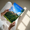 Stirling #2 Travel Poster - A4 print held in hand