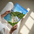 Portmeirion #2 Travel Poster - A4 print in hand