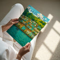 Dartmouth #2 Travel Poster - A4 print held in hand